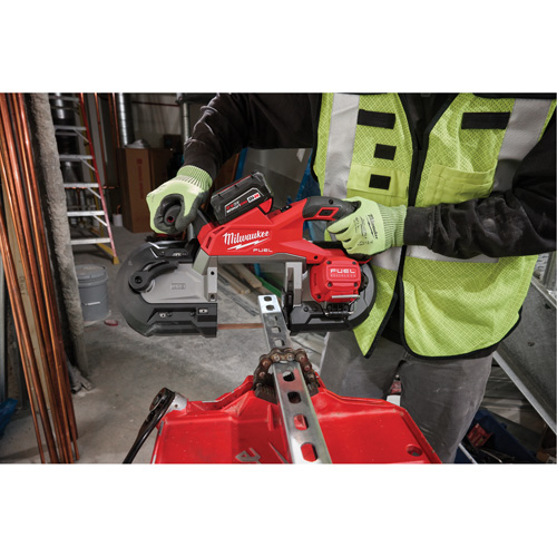 M18 FUEL Deep Cut Band Saw, 18 V, 5" Capacity Duraquip Inc
