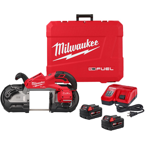 Ensemble de scie &agrave; ruban &agrave; coupe profonde M18 Fuel, 18 V, 5" Capacit&eacute; Duraquip Inc