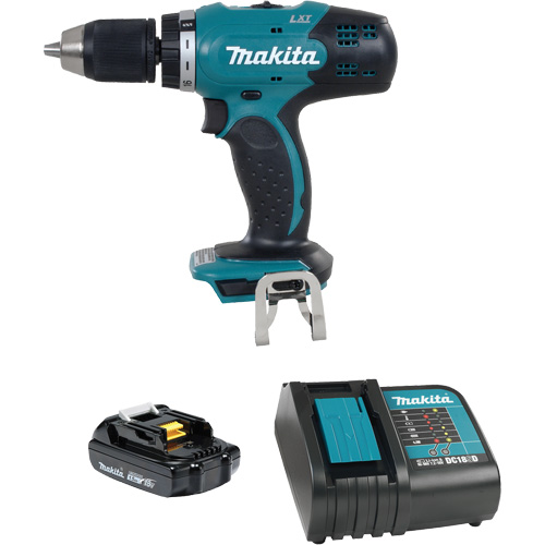 Ensemble perceuse-visseuse compacte LXT, Lithium-ion, 18 V, Mandrin 1/2"/1-7/16", Couple 420 lb-po Duraquip Inc