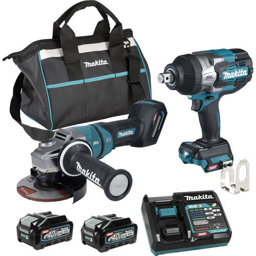 Ensemble 2 outils &agrave; moteur sans balai XGT, Lithium-ion, 40 V Duraquip Inc