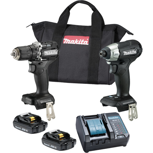 Ensemble 2 outils sous compact &agrave; moteur sans balai LXT, Lithium-ion, 18 V Duraquip Inc