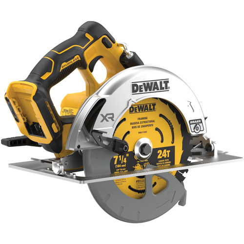 XR&reg; Brushless Cordless Circular Saw (Tool Only), 7-1/4", 20 V Duraquip Inc