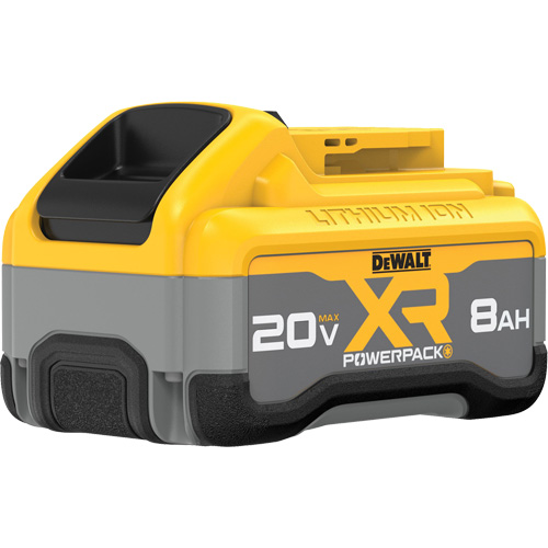 Bloc-pile MAX* XR POWERPACK, Lithium-ion, 20 V, 8 Ah Duraquip Inc