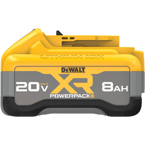 Bloc-pile MAX* XR POWERPACK, Lithium-ion, 20 V, 8 Ah Duraquip Inc