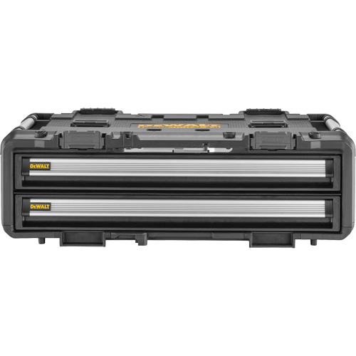 TOUGHSYSTEM&reg; 2.0 DXL 2 Drawers Unit, 30" x 21-13/20" x 10", Black/Yellow Duraquip Inc