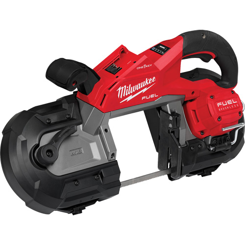 M18 FUEL Deep Cut Dual Trigger Band Saw with ONE-KEY, 18 V, 5" Capacity Duraquip Inc