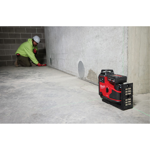 M12 Green 360° 3-Plane Laser with Automatic Alignment & Receiver Duraquip Inc