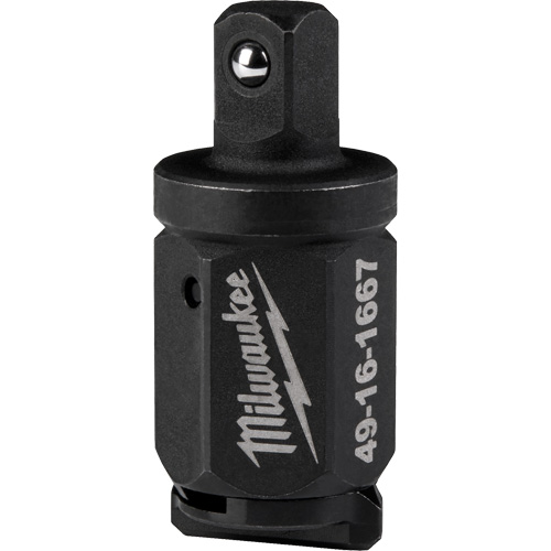 Adaptateur d'enclume pour cl&eacute; &agrave; rochet polygonale INSIDER, Prise 1/4", Douille 1/4", 0,55" lo, Sph&eacute;rique Duraquip Inc