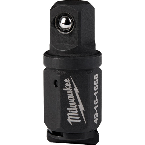 Adaptateur d'enclume pour cl&eacute; &agrave; rochet polygonale INSIDER, Prise 3/8", Douille 3/8", 0,63" lo, Sph&eacute;rique Duraquip Inc