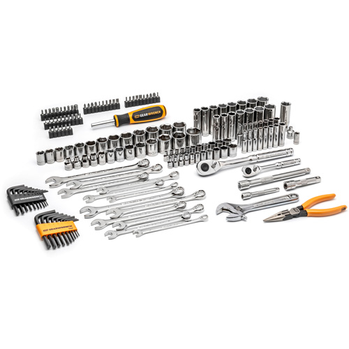 Jeu doutils de qualit&eacute; professionnelle &agrave; 72 dents, 6 pans et &agrave; prise 3/8" et 1/4" Duraquip Inc