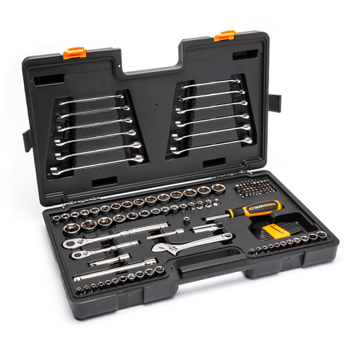 1/4" & 3/8" Drive 72-Tooth, 6-Point Professional Tool Set Duraquip Inc