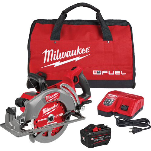 M18 Fuel Rear Handle Circular Saw Kit, 7-1/4", 18 V Duraquip Inc