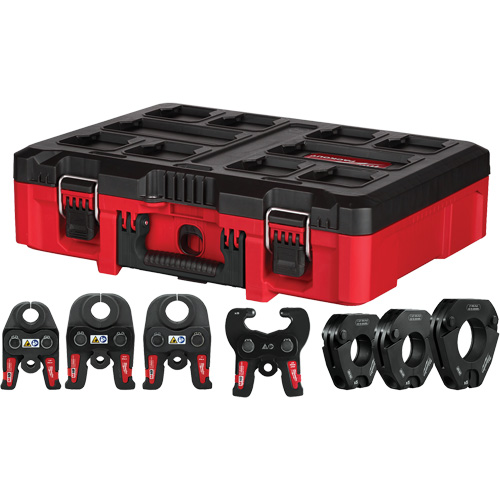 1/2"- 2" IPS-P Jaw and Pivoting Ring Kit for M18 FORCE LOGIC Press Tools Duraquip Inc