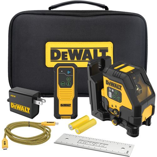 USB Rechargeable Green Cross Line Laser Kit Duraquip Inc
