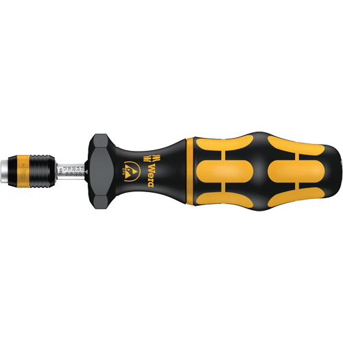 Series 7400 ESD Kraftform Adjustable Torque Screwdriver, 2.5 - 29 Ft-lbs. Torque Range, 6" Length Duraquip Inc