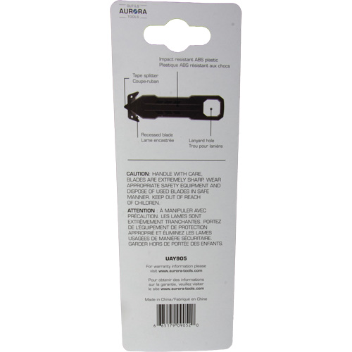 Disposable Safety Knife , Stainless Steel, Plastic Handle Duraquip Inc