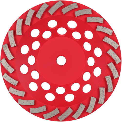 DIAMOND MAX Turbo 24-Segment Diamond Cup Wheel Duraquip Inc