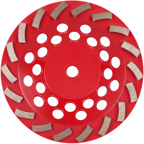 DIAMOND MAX Turbo 18-Segment Diamond Cup Wheel Duraquip Inc