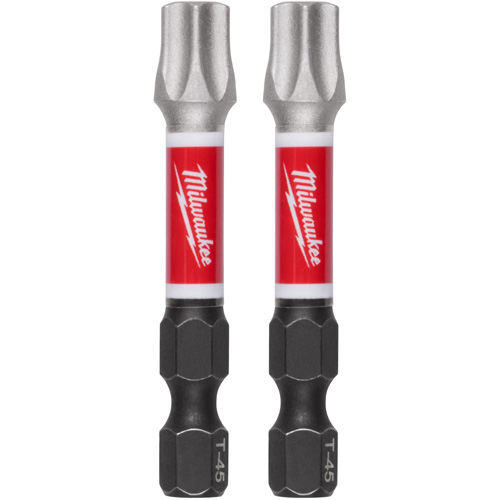 SHOCKWAVE Impact Duty Insert Bits, Torx, T-45 Duraquip Inc