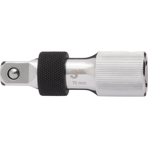 Locking Extension Socket, 1/2" Drive, 3" L Duraquip Inc