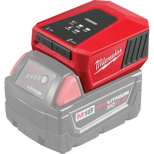 M18 TOP-OFF Charger & Power Supply, 18 V, Lithium-Ion Duraquip Inc