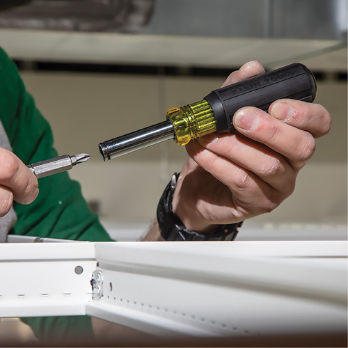 11-in-1 Magnetic Screwdriver / Nut Driver, Cushion Grip Handle Duraquip Inc