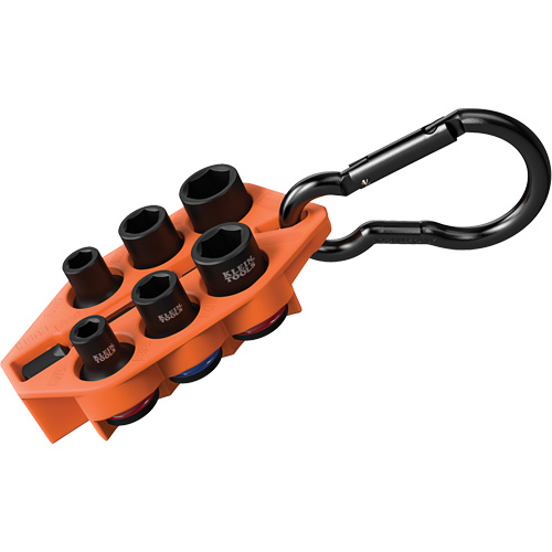 Grab-And-Go Impact Socket Set, SAE, 7 Pcs, Impact, 3/8" Drive Size Duraquip Inc