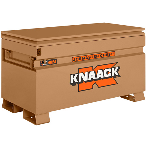 Model 4824 Jobsite Chest with Padlock, 48" x 24" x 28-1/2", Steel, Tan Duraquip Inc