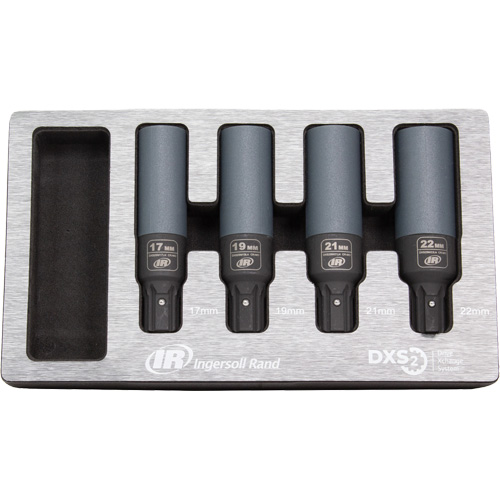 Metric Lug Nut Impact Socket Set, 4 Pcs, Impact Duraquip Inc