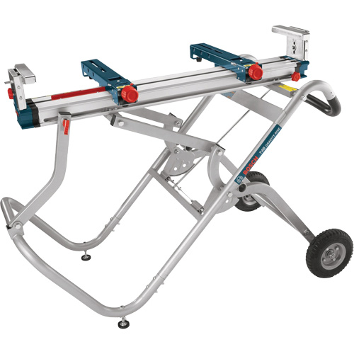 Gravity-Rise Miter Saw Stand with Wheels Duraquip Inc