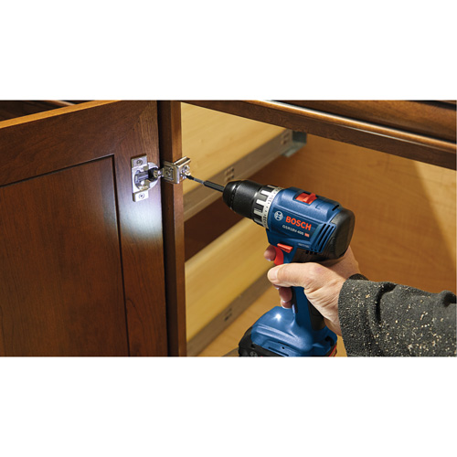 Compact Brushless Drill/Driver Kit, Lithium-Ion, 18 V, 1/2" Chuck, 400 in-lbs. Torque Duraquip Inc