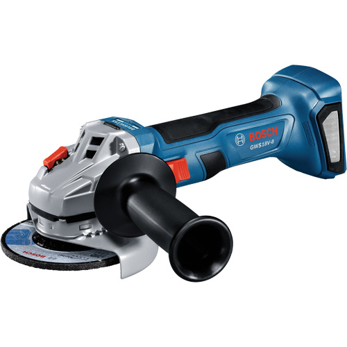 Brushless Angle Grinder with Slide Switch, 4-1/2" Wheel, 18 V Duraquip Inc