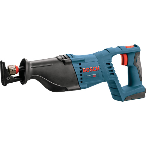 Scie alternative avec poign&eacute;e en D (outil seulement), 18 V, Lithium-ion Bloc-pile, 2700 coups/min Duraquip Inc