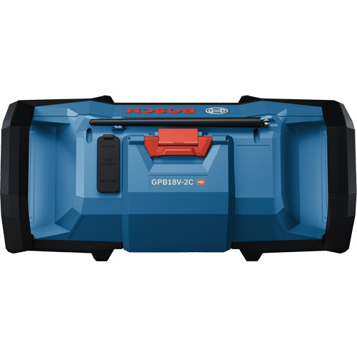 Radio de chantier compacte avec Bluetooth 5.0, Lithium-ion, 18 V Duraquip Inc