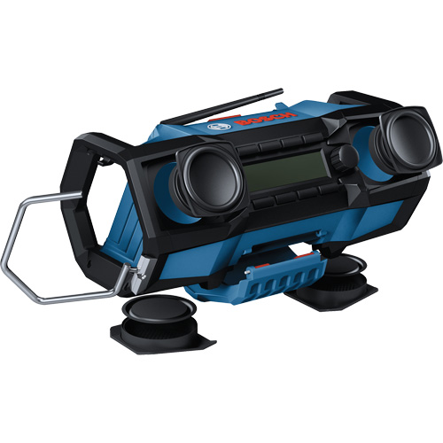 Radio de chantier compacte avec Bluetooth 5.0, Lithium-ion, 18 V Duraquip Inc