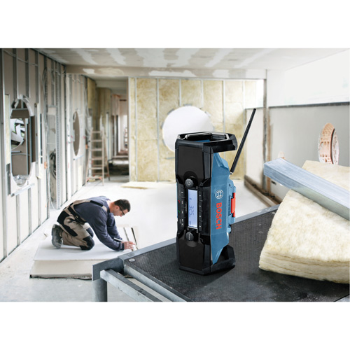 Radio de chantier compacte avec Bluetooth 5.0, Lithium-ion, 18 V Duraquip Inc
