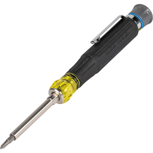 13-in-1 Multi-Bit Pocket Precision Screwdriver, 6-1/2" L, Cushion Grip Handle Duraquip Inc