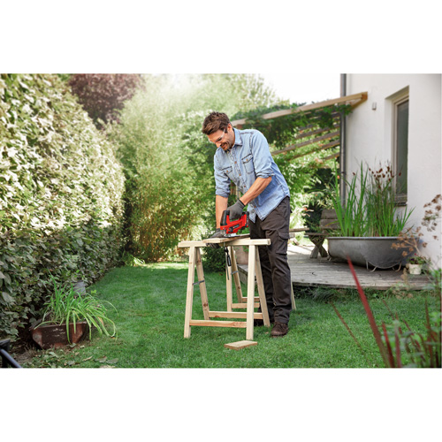 Variable Speed Cordless Jigsaw (Tool Only), 18 V, Lithium-Ion, 0-2700 SPM, 1" Stroke Length Duraquip Inc