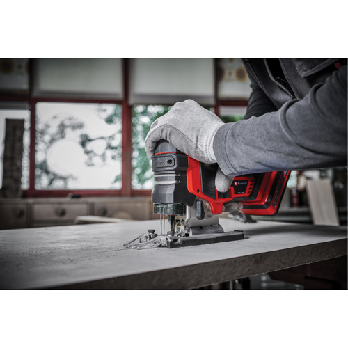 Professional Variable Speed Cordless Jigsaw (Tool Only), 18 V, Lithium-Ion, 0-3500 SPM, 1-1/32" Stroke Length Duraquip Inc