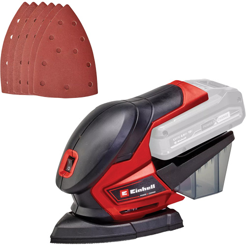 Cordless Palm Detail Sander (Tool Only) Duraquip Inc