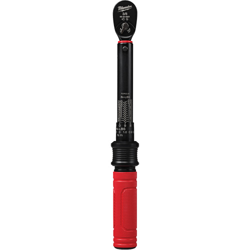 Cl&eacute; dynamom&eacute;trique, &agrave; cliquer, Entraînement 3/8" carr&eacute;, 5,6 - 28,2 Nm/50 - 250 lb-po Duraquip Inc