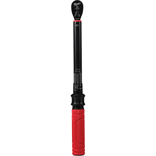 Cl&eacute; dynamom&eacute;trique, &agrave; cliquer, Entraînement 3/8" carr&eacute;, 20 - 100 lb-po/27,1 - 135,6 Nm Duraquip Inc