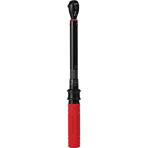 Cl&eacute; dynamom&eacute;trique, &agrave; cliquer, Entraînement 3/8" carr&eacute;, 20 - 100 lb-po/27,1 - 135,6 Nm Duraquip Inc