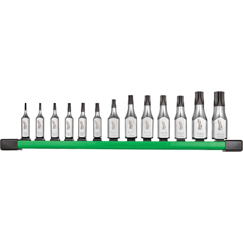 Tamper Proof Bit Socket Set, Torx&reg;, 1/4"/3/8" Drive, 13 Pcs Duraquip Inc