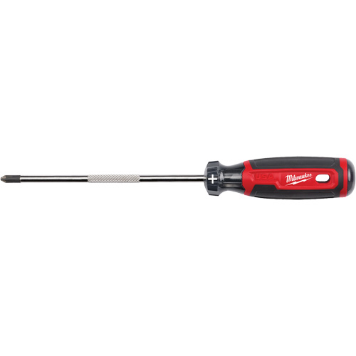 Phillips Screwdriver, #2, 10-3/5" L, Cushion Grip Handle Duraquip Inc