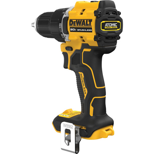 ATOMIC COMPACT SERIES MAX* Brushless Cordless Drill/Driver (Tool Only), Lithium-Ion, 20 V, 1/2" Chuck Duraquip Inc
