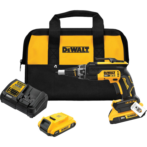 Ensemble de visseuse sans balai pour cloison s&egrave;che MAX* XR (2.0Ah) Duraquip Inc