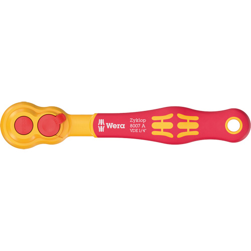 A VDE Zyklop Insulated Ratchet with Reversing Lever Duraquip Inc