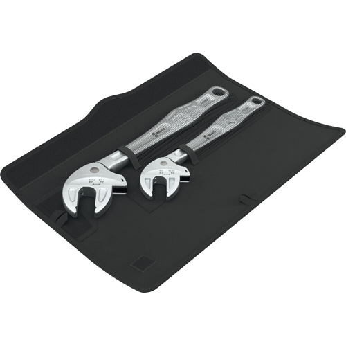 Jeu de 2 cl&eacute;s &agrave; fourches &agrave; r&eacute;glage automatique Joker, Ajustable, 2 morceaux, Imp&eacute;rial et m&eacute;trique Duraquip Inc