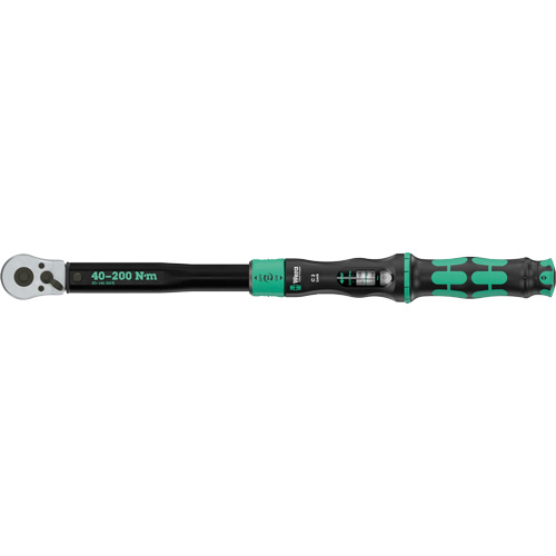 Adjustable Click-Torque Lock C 3 Torque Wrench with Torque Lock Function, Click, 1/2" Square Drive, 30 - 146 lbf. Ft Duraquip Inc